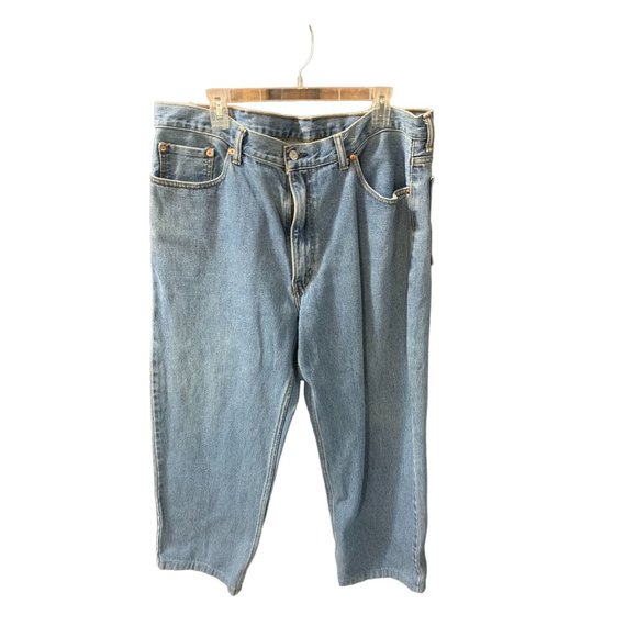 Levis 550 Mens Size 40x32 light Wash Jeans Vintage WPL 423 Denim 100% Cotton